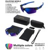 Polarized Sports Sunglasses for Men Women Youth Baseball Cycling Running