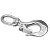 Swivels Eye Lifting Hook Stainless Steel Safety Lifting Hook for