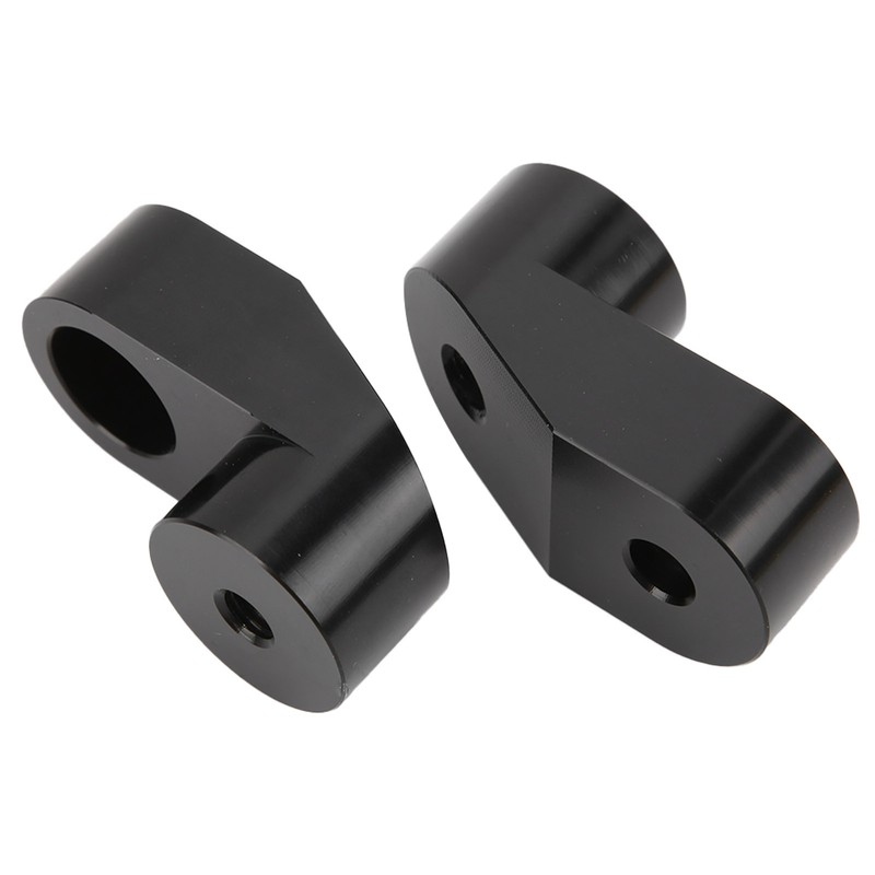 Pair Mirror Riser Adjustable CNC Billet Aluminum Replacement for Polaris