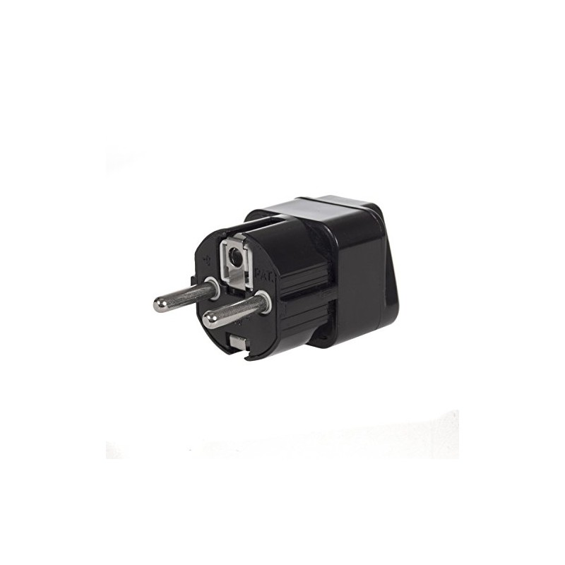 Maclean MCE155 Adapter Socket (UK on EU plug)