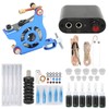 Complete Tattoo Kit Professional Tattoo Machines Starter Kit Tattoo Coils