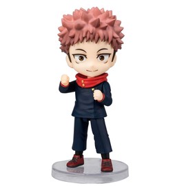 Figuarts Mini Jujutsu Kaisen Yuji Itadori, Approx. 3.5 inches (90 mm), PVC & ABS Painted Action Figure
