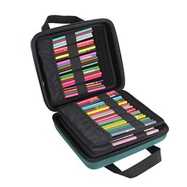 Hard Travel Case for Prismacolor/Crayola Premier Colored Pencils by Hermitshell (XL, Blue)