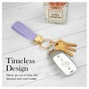 HSAJS Wristlet Keychain Elastic Nylon Cord Simple and Refined So