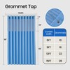 Phating Flame Retardant Hospital Curtains Room Divider,Grommet Cubicle Curtains Divider