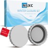 Nsxc 2Pcs Winter Plug Set for Intex and Bestway Pools