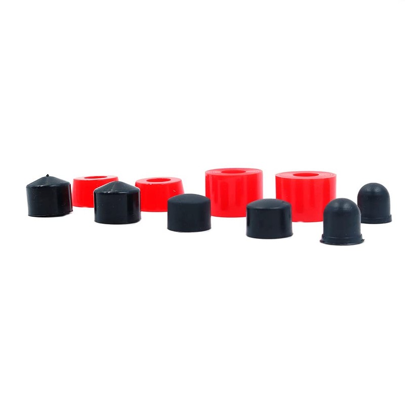 ANCLLO 10 Pack Hardware, Skateboard Truck Rebuild Kit Bushings and