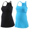 KUCI Maternity Nursing Tank Top, Women Maternity Cami Nursing Sleep