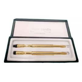 Pierre Cardin Ballpoint Pen and Mechanical Pencil, Slim Luxury Look, Gold