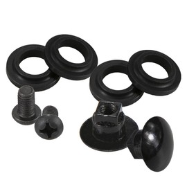 RLB-HILON 2PCS Rear Window Latch Bolt Nut Screw Compatible with Toyota Sienna GSL ASL 2003 to 2017 Year, for Cab Quarter Glass