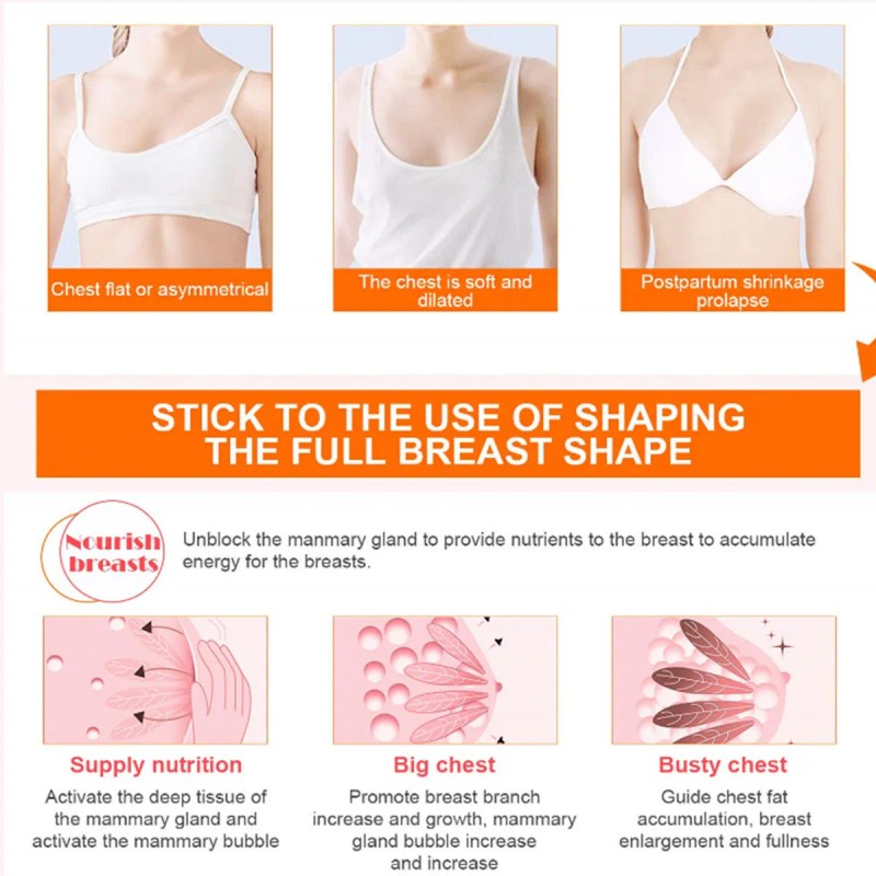 Crema De Masaje J Breast Enderezamiento De Pecho 1502