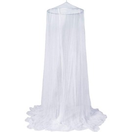 Sendowtek Mosquitero de Cama, Mosquitera para Niños de Cúpula Blanca, Amigable con la Piel y Ventilado, Máximo para Prevenir Insectos (60 * 250 * 900 cm), Blanca