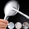 High Pressure 6-mode Handheld Shower Head, Anti-clog Nozzles with Stainless