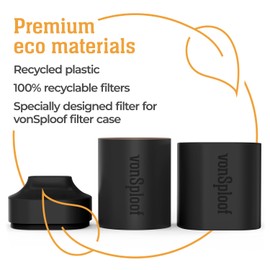 Personal Air Filter To Trap Smoke & Odor - Easy To Use & Long Lasting Replacement Smoke Filter up to 500+ uses I Eliminate Smoke For Your Buddy and You with Smoke Catcher I Sploof Vaporizer