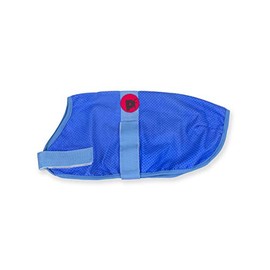 Petface Petface Cooling Summer Dog Coat, 40 cm, Blue
