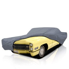 DaShield Ultimum Series Car Cover for Ford Ranchero 1972-1977 Standard Cab Pickup 2-Door Short Bed All Weather Protection Semi Custom Fit Dust, Sun, Snow, Rain Protection Indoor Outdoor