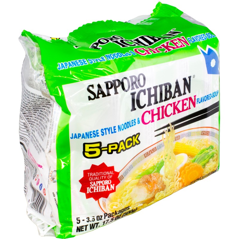 Sapporo Ichiban Chicken Flavored Noodle Soup, 17.5 oz