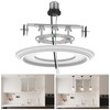 tebio 6-Inch Recessed Can Light Conversion Kit for Pendant Light