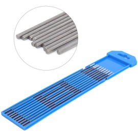 10pcs Tungsten Electrode Rod WZ8 Argon Arc White Tip Welding Needles Indutrial 1/16in x 150mm