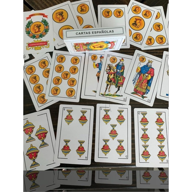Barajas Espanolas, Spanish Playing Cards Cartas Barajas españolas Religion truco