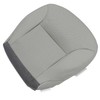 NLQR Front Driver Side Bottom, Perforated Replacement Seat Cover Gray