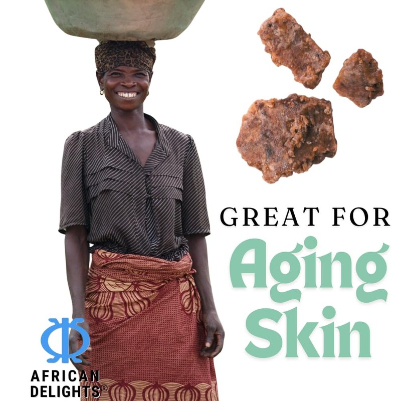 African Delights Herbal Black Soap Bar – Organic Soap for
