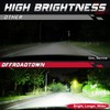 OFFROADTOWN 15 Inch 300W LED Light Bar, White, Aluminum, IP68