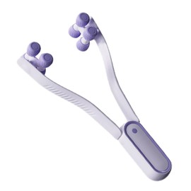 Beavorty Facial Roller Massage Tool for Double Chin Reduction and V-shaped Face Sculpting Manual Handheld Design Elegant for Relaxation and Skin Tightening