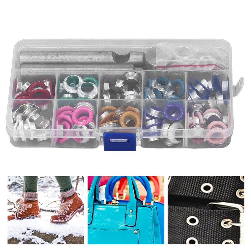 Eyelet Kit 10mm Colorful Durable Metal Wide Application Easy Installation