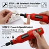 USB Cordless Rotary Tool Kit – Rechargeable Engraving Pen for