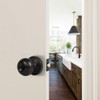 KNOBWELL 2 Pack Exterior Door Knobs with Key, Keyed Entry