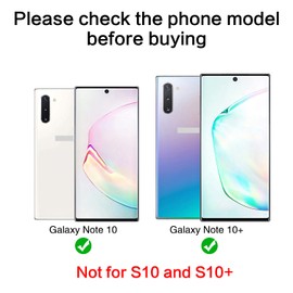 ASDAWN Galaxy Note 10/10+ Back Camera Lens Glass Replacement - 2PCS with Free Lens Film +Installation Manual +Tools