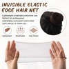 Blulu 65pcs Bun Hair Nets Invisible Elastic Edge Mesh and