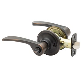 Copper Creek KL2230TB Scandinavian Privacy Kash Non-Handed Lever, Tuscan Bronze