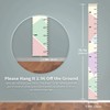 Growth Chart Wall Hanging, Portable Kids Wall Ruler Removable Height