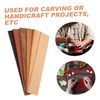 TEHAUX 6 pcs Textured Wood Panels for DIY Crafts Replacement
