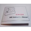 Singer 64S Sewing Machine Owners Manual reproduction