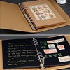 Dzmuero A5 6- Ring Binder, A5 Ring Binder Folders, A5