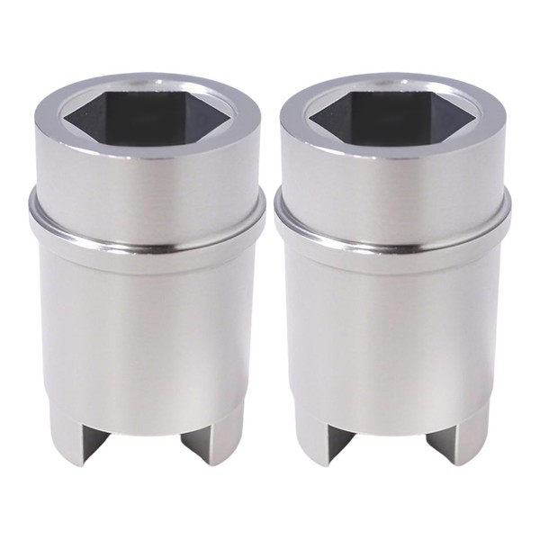 2PC WP2220458 Coupling Compatible With KitchenAid Whirlpool Refrigerator Coupling WP2220458