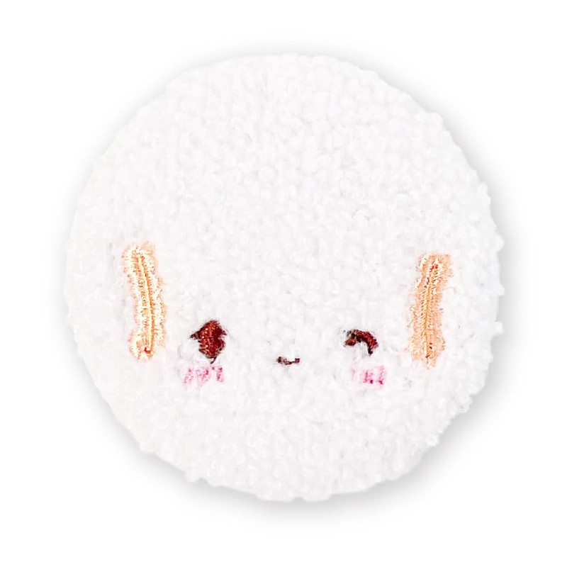 Tees Factory SR-5542941FT Sanrio Trading Mokomoko Boa Can Badge Face,