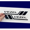 Vezel Fender Emblem Door Sticker Body Rear Side Glass Side