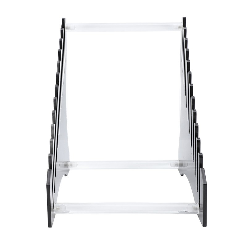 Record Storage Holder 12 Slots Acrylic Vinyl Record Organizer Easy