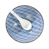 Signature Housewares Blue and White Pattern Ceramic Noodle Ramen Soup