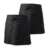 NiceLand Black Waist Apron 2 Pieces Pre-Tie Apron with 2