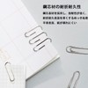 DERRON ペーパークリップ 書類整理 変形せず使いやすい 強靭で耐久性 銀色（100個入り）