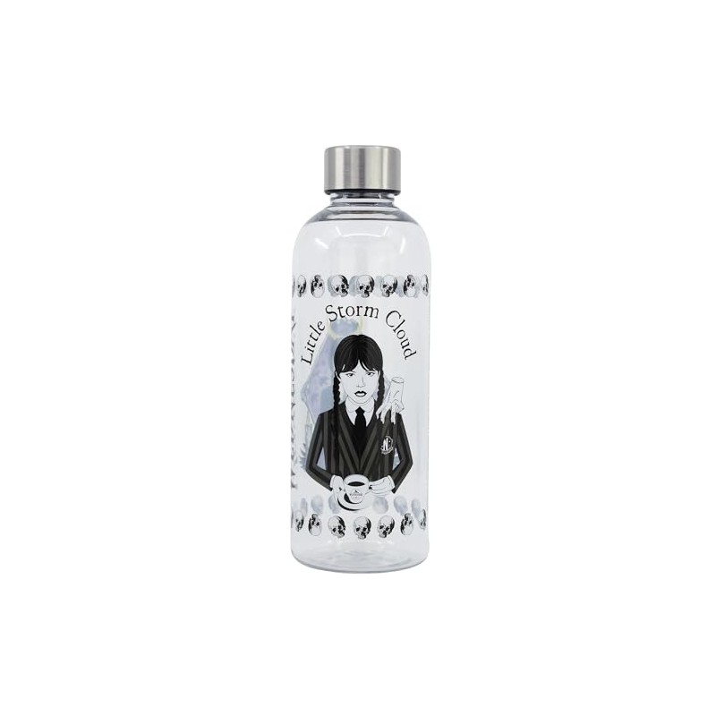 Stor Wednesday (Wednesday) Bottle Stainless Steel 980 ml, Kids, Multi-Colour,
