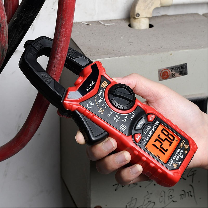 AC Current Digital Clamp Multimeter Clamp Current Voltage Tester Temperature