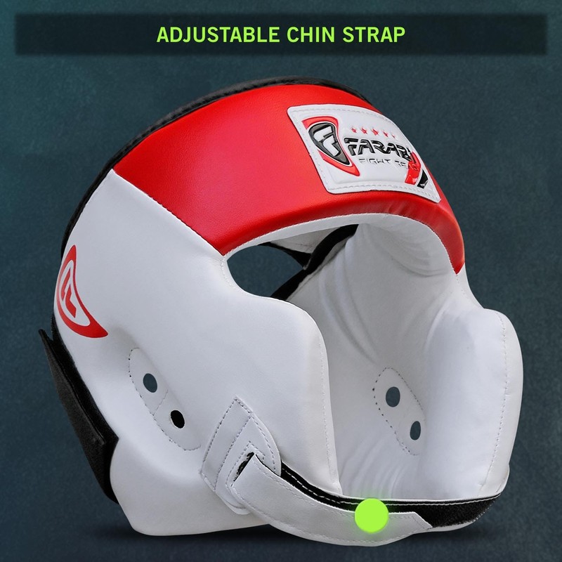 Boxing Head Guard Kick Boxing Head Protection Rex Leather Color