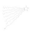 Lights4fun Christmas Outdoor 160 Dual Colour LED Shooting Star Hanging