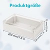200 x 120 x 75 mm Waterproof IP65 Empty Enclosure,